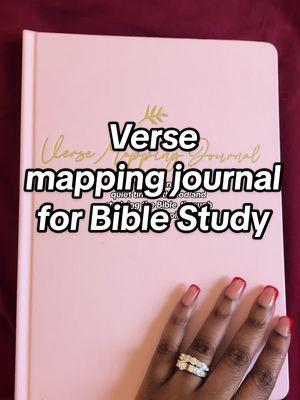 If you wanna go deeper in intimacy with God and enjoy Bible Study, you need this verse mapping journal ASAP! 📖✝️ @Graceful By Design  #versemappingjournal #christiantiktok #biblestudy #yearendsale #merry #holidaymusthaves #tiktokshopfinds 