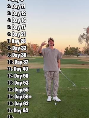 Day 64 of making birdie on EVERY hole of golf at Dobson Ranch! #golf #golfer #golfing #golfswing #golfaddict #golfersofinstagram #golfisfun #golflife #IGShareYourPassion