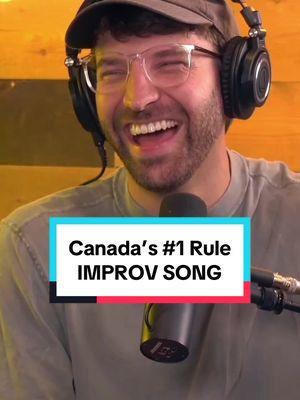 Canada’s #1 Rule | IMPROV SONG #improv #song #canada #ryanreynolds #ryangosling #musicalmonday #improvbroadway 