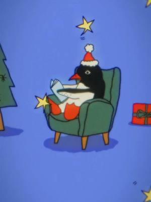 If you need me, I’ll be here. happy holidays! 🐧☁️🎄💌✨ #happyholidays #animation #penguin #happyart #merrychristmas 