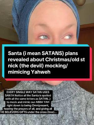 Join me on this Christmas Day, as I unveil all of the sinister truths behind Satans scheme of mocking our Yahweh and trying desperately like he does to be like him... SANTA (Satan) jolly old st Nick the crafty devil and his Christmas sinister plan #fyp #fypシ #goviral #god #yahweh #jesus #yeshua #trending #satan #christmas #merrychristmas #story #storytime #truestory #santa #sleigh #christmaseve #truth #true #real #reality #like #viralvideo #Love #viraltiktok #share #follow #family #friends #relatable #heaven #angel #devil #saintnick #stnick #northpole #pray #prayer #child #childhood #present #gift #gifts #tree #wow 