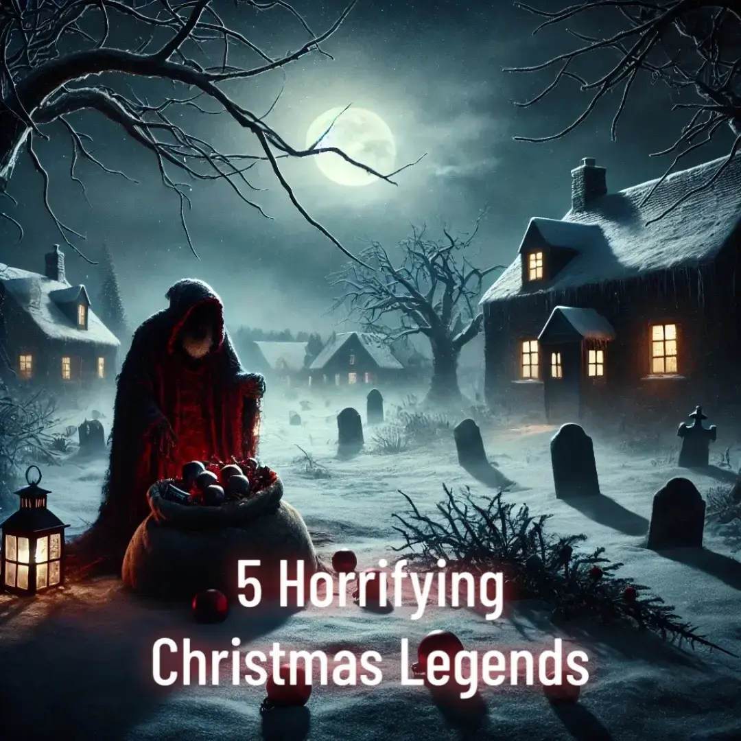 While Christmas may bring to mind warm fires, twinkling lights, and cheerful carols, the holiday season holds a darker, more haunting side that many have forgotten.  For centuries, Christmas wasn’t just a time of joy—it was a season steeped in chilling legends and ghostly tales.  From vengeful spirits that wander snow-covered villages to monstrous creatures that punish the wicked, these eerie stories remind us that the line between festive and frightening is thinner than frost on a windowpane.  So, as you hang your stockings and light the tree, beware of the shadows—because Christmas isn’t just merry… it’s terrifying. 	1.	Hans Trapp (France) 	2.	Frau Perchta (Germany and Austria) 	3.	Belsnickel (Germany and Pennsylvania Dutch) 	4.	The Kallikantzaroi (Greece and the Balkans) 	5.	Mari Lwyd (Wales) #ScaryChristmas #ChristmasLegends #horror #scarytiktoks 