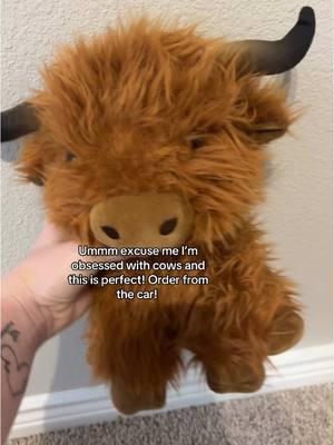 Highland cow?! Ahhh yesss! What a cutie! Order below! #highlandcow #plush #toys #farmlovers #highlandcowplush #highlandcowsoftiktok 