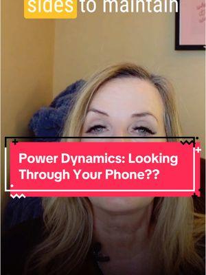 Phones, Power Dynamics, and Healthy Boundaries.                  Is phone use creating tension in your relationship? Let’s unpack how power dynamics can affect trust and individuality. #onlinetherapy #onlinetherapist #goodingwellness #powerdynamics #toxicrelationship #redflags #limerence #nocontact #relationshipadvice 