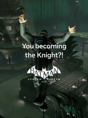 Become The Knight and serve justice in Batman: Arkham Shadow. You up for this on Meta Quest?! #ArkhamShadow #MetaQuest