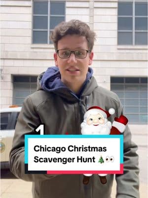 The ULTIMATE Christmas Scavenger Hunt challenge 🎄👀🔥 #scavengerhunt #christmas #chicago #challenge #amazingrace 