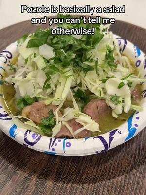 I wanted to start eating more green so we made pozole verde 😌 #mexicantiktok #mexican #pozole #pozoleverde 