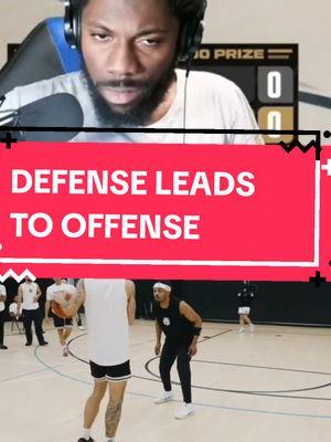 DEFENSE LEADS TO OFFENSE..VIDCREDIT:@The Next Chapter #basketballtiktok #basketball #thenextchapter #emotiono 