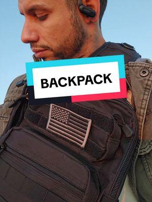 small backpack for everyday use... #tacticalbackpack #backpack #smallbackpack #shoulderslingbag #hikingbackpack  #travelingbackpack #holidayhaul #tiktokshopholidayhaul 