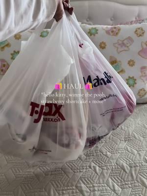 HAUL🛍️@Marshalls @TJ Maxx @Sam’s Club #fyp #foryoupage #viral #hellokitty #winniethepooh #strawberryshortcake #marshallsfinds #marshallshaul #tjmaxx #tjmaxxfinds #samspjs #bowpjs #bowfinds 