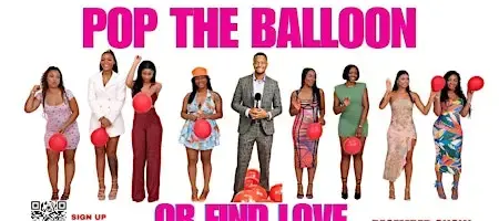 Get ready to POP THE BALLOON OR FIND LOVE at our Houston event on Saturday, December 28th at 6:00 PM! Don't miss out on the chance to find love or just have a blast with friends - get your tickets now! #PopTheBalloon #FindLove #HoustonEvent #DateNight #LinkInBio