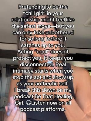 The right relationship doesnt need you to pretend 💖 #anxiousattachment #attachmentstyle #podcastsoftiktok #relationshippodcast 