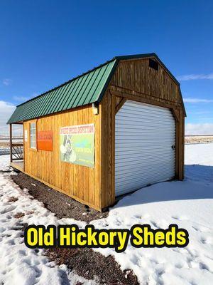 Dubois, Idaho | I-15 Rest Stop and Invasive Species Inspection Station #shed #farmstand #dubois #oldhickorysheds #shed #garage #idaho #onthegosigns #qrsigns 