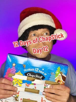 Day 12 ChapStick 12 Days of Christmas #asmr #chapstick #adventcalendar #lipbalm 