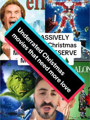 Merry Christmas, here are 4 movies that deserve more love! #movies #films #filmtok #movietok #christmasmovies #bestchristmasmovie #christmasmoviestowatch 