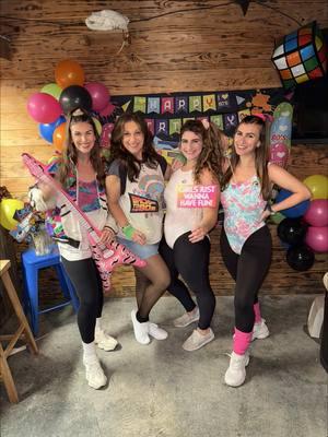 cutie little recap of my mom’s 80’s themed bday bash!!! had so much fun playing dress up for the night — her ability to never get rid of anything finally paid off 😆 - - #80s #80sfashion #80sparty #80saesthetic #vintageclothing #80sbirthdayparty #80sclothing #birthdayparty #themedparty