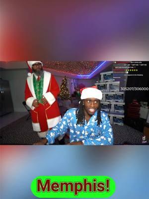 Black Santa from Memphis Mane bumpin’ that @glorillapimp gettin’ too crunk with Kai!! I had a blast for the third year in a row with @kaicenat on Christmas Eve. Preciate the Chat for giving me heads up on that spoiled and curdled milk Kai sat out with them old ass cookies!! 🤣🤣🤣See y’all next year!!!!💯🤘🏾🎅🏾🎅🏾🎅🏾 #glorilla #kaicenat #twitchstream #christmaseve #chefked #bussinmane@Kai Cenat 