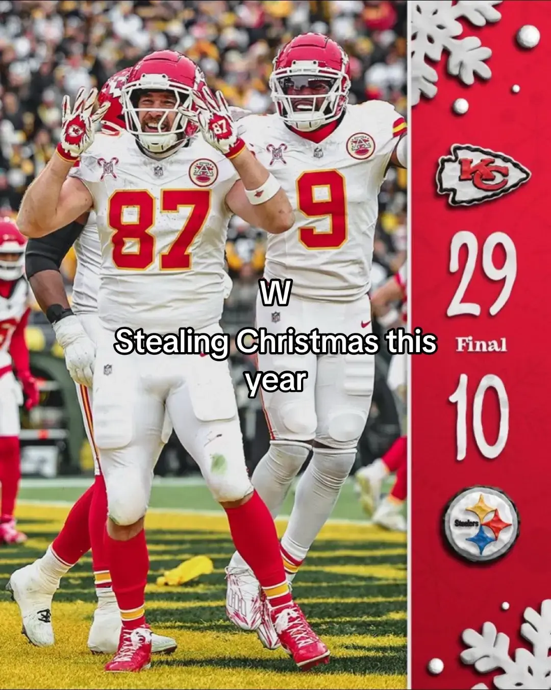 #stolechristmas #chiefs #win #week17 