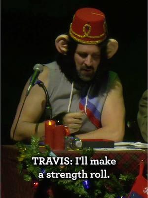 IT'S SO CUTE! 🙉 ✨ @WillingBlam shows off his monkey hat in our #Daggerheart Critmas Story Live Show, recorded in Camden, New Jersey! 🎁 @Smashley Johnson  @MatthewMercerVO  @SamRiegel  @Marisha Ray641  @Liam O’Brien  @LauraBaileyVO  #criticalrole #critrole #monkey #ape #daggerheart #live #liveshow #tabletop #trrpg #roleplay #improv #voiceactor #voiceacting #holiday #holidays #critmas #dice #80s #ashleyjohnson #samriegel #matthewmercer #liamobrien #marisharay #taliesinjaffe #laurabailey #traviswillingham