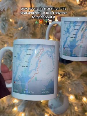 YOU GET A @Strava MUG! YOU GET A @TCS New York City Marathon MUG! They say you never forget ur first 🤍 #marathontraining #marathonrunner #marathon #nycmarathon #runtok #giftsforhim #giftsformom #christmasgift #giftguide #runninghumor #runningtips #humor #runnergirl 