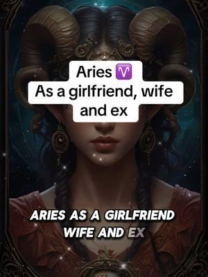 Aries ♈️  Aries as a girlfriend, wife and ex Aries zodiac sign ♈️ #ZodiacSigns #zodiacs #zodiacsigns #aries #aries♈️ #ariesseason #arieszodiac #ariesgang 