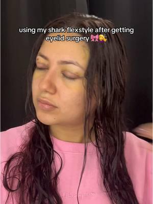 🎀 very cutesyyy #hair #hairblowout #sharkflexstyle #hairtutorial #sharktutorial #sharkbeauty #fyp 