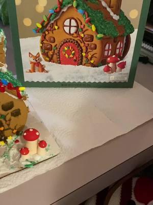 We pretty much nailed it! 😂#nailedit #gingerbreadhouse #contest #christmas #christmastraditions #fyp 