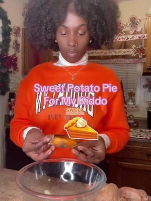 Sweet Potato Pie For My Kiddo #fyp #sweetpotatopie #bakingpie #pies #sweetpotatopies  All items available click Walmart storefront⬇️ https://walmrt.us/48QicTZ 🍯🥄🥣  Thanks for watching hope you all have a blessed and safe nigh🌚😇🙏🏾🥰