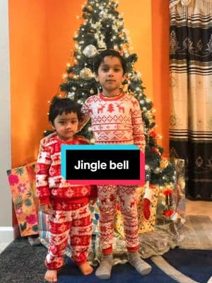 Jingle bell jingle bell #christmas #2024 #kidsfun #mybabies #fyp #fypシ #fy #foryoupageofficiall #foryoupage❤️❤️ #blessedmom #blessedfamily #happybabies #sachina #usa🇺🇸 