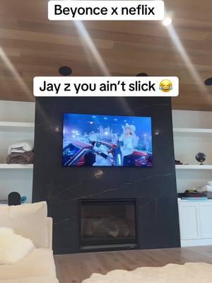 Jay z really testing Beyoncé patience lol #jayz #beyonce #netflix 