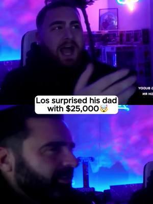 Los surprised his dad 😭🙏 #lospollostv #lospollostvdad #christmas2024 #fyp #viral