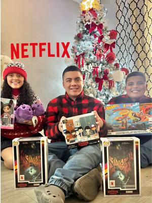 Merry Christmas! We officially made the  @Netflix Family nice list! Check out what we got 🎄🫶 @Netflix #netflix #netflixfamily #strangerthings #gabbydollhouse #hotwheels #spellbound 