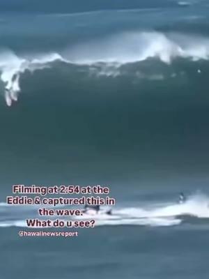 Was a “mermaid” accidentally captured during the Eddie Aikau Big Wave Surf Invitational in Hawaii around Dec 15th or was this some other sort of marine creature? #theparanormalchic #mermaid #merman #surf #eddieaikau #surfcompetition #surfer #siren #serena #sirena #mermaids #myths #legend #cryptid #paranormal #paranormalinvestigation #unexplained #fairytale #fyp 