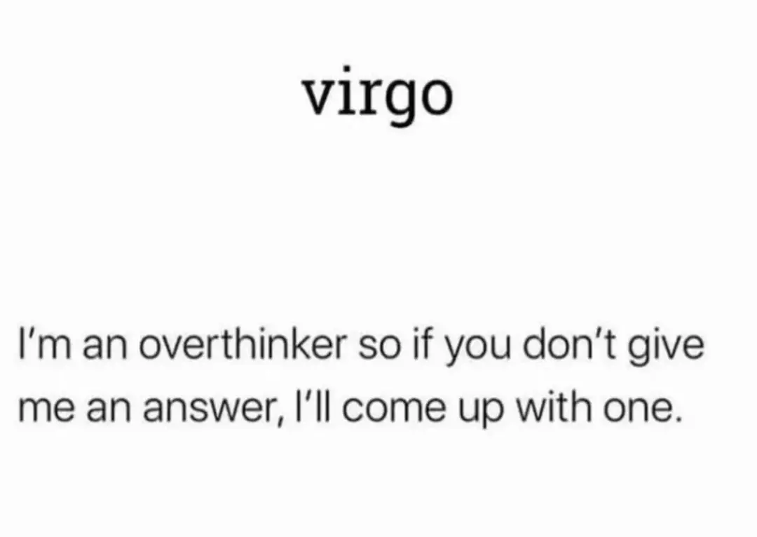 Follow @VirgoTheAnalyst for Daily Virgo insights! and add our Apple/Spotify playlist ♍️ link in bio  #virgohoroscope #zodiacmemes #virgo #virgopersonality #virgomoon #virgoteam #teamvirgo #teamvirgo #zodiacfacts #virgoquotes #virgoqueen #astrologypost #zodiacastrology #virgomemes #zodiacpost #virgos #virgofacts #virgogang #virgonation #virgoproblems #virgosbelike