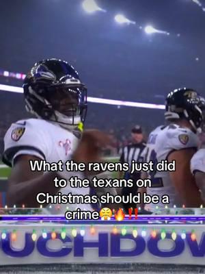 31-2, Baltimore Ravens Vs Houston Texans Week 17 Christmas Game #nfl #nflfootball #goofynfl #_flockvikings #footballtiktoks #baltimoreravens #houstontexans 