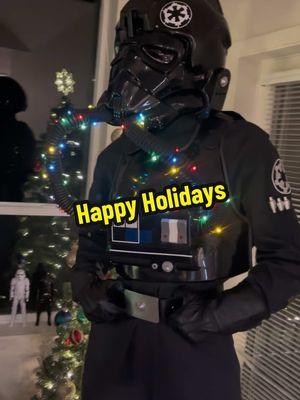 Happy Holidays from TI-15727 #tiepilot #tiepilotcosplay #tiefighter #501stlegion #jollyroggersquadron #starwars #christmas 