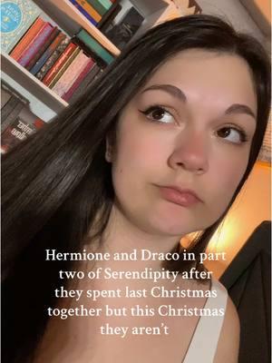 When Part One is nice and fluffy until the end, what happens in Part Two 🤪  Lil dramione Christmas fic 25k words 🫶🏻  Serendipity by madyslibrary  #dramione #christmas #fanfiction #madyslibrary #serendipity #serendipitymadyslibrary 