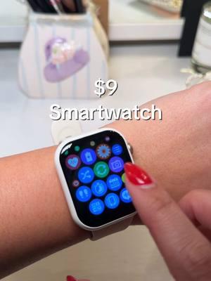 Trendy smartwatch for steps, fitness, answer phone calls, and more #smartwatches #affordablewatch #smartwatchviral #spotlightfinds #newyearnewaura 