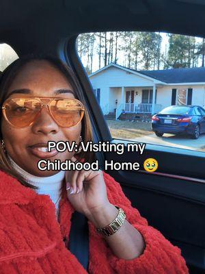 A lot of who I am was grown here 🥹🙏🏽💕 #fyp #childhoodhome #over30 #blackwomenoftiktok #growingupblack #blackfamily #blackfamilylife #goodtimes #visitinghome #foryoupage #movingawayfromyourhometown 