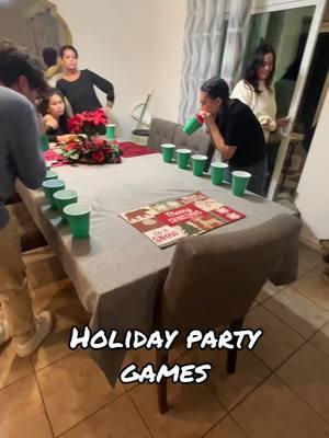 Easy game.  Just need cups, balloons & ping pong balls. #partygames #holidaypartygames #adultpartygames 