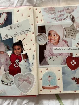 Scrapbook winter memories for my daughter with me 🧸❄️ & Merry Christmas to you all 🫶🏼 Printer: @hpsprocket (3x4 size)  #scrapbooking #scrapbookingideas #christmas #scrapbookjournal #girlmom #scrapbookideas #scrapbookwithme #scrapbookingsupplies #craftymom 