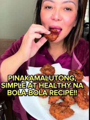 👩‍🍳PINAKA CRISPY, SIMPLE, MASUSTANSYA NA BOLA-BOLA RECIPE‼️ #pinoyfood #pinoyfoodie #masarap #masustansya #pinay #pinoy #pinoyabroad #docchanie #teamdocchanie #fyp2024 #fypviralシ゚ 