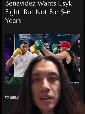 Bruh don't pull a Mayweather please. #davidbenavidez #oleksanderusyk #boxing #todayinmma #smplsck other accounts @SMPLSCK @simplisick @jade emperor 