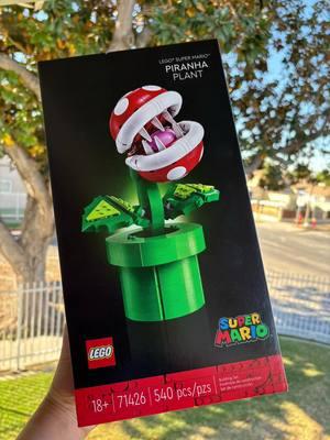 Super Mario Piranha Plant Editon  🍄 #legoset #legotiktok #supermario #piranhaplant #fyp #trending #sponserme @LEGO 