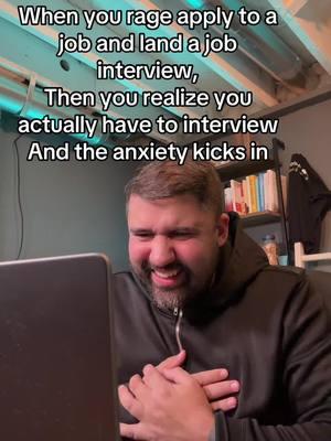 Oops… wait, ya’ll are landing interviews? #rageapply #jobinterview #newjob