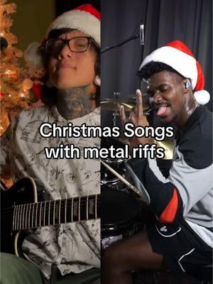 It’s the most wonderful time of the year… to make everything metal @mathieux #alliwantforchristmas #metalhead #metal #metalcore 