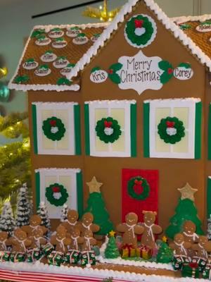 Khloe is so funny for that #kimkardashian #christmas #kardashians #gingerbreadhouse 