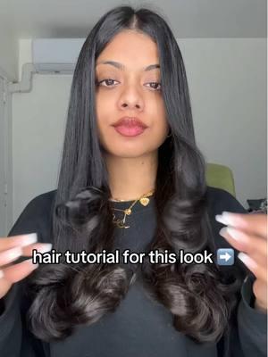 If you have layers try this!!! #hairtutorial #hairtok #hair #hairstyle #layeredhairstyle #fyp #browngirl #easyhairstyle 