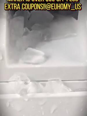 Sonic Ice Nugget Ice Maker.  #asmr #nuggetice #sonicice #foryou #euhomy #sale #icemaker #icetok #watertok #cravings #satisfying #crushedice #goodice #icecube 