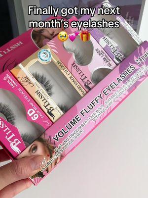 I want it, then I got it! 🥹💕 I can wear at least one month  #tiktokmademebuyit#eyelashes#minklashes#falselashes#girly#naturallashes#foryou#btllssh#gift  